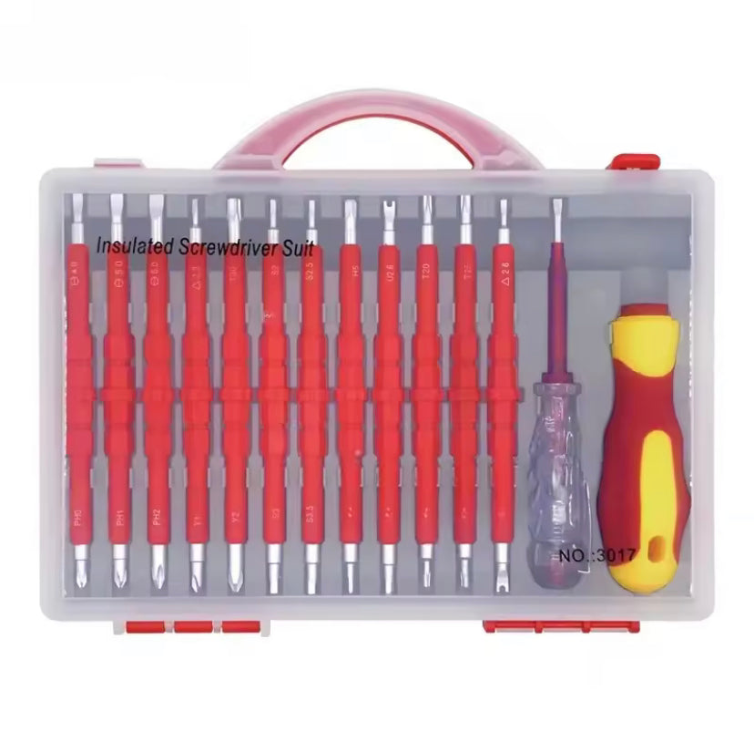 Screwdriver Set 26 in 1 Magnetic Screwdriver Bit Phillips Screwdriver Repair Equipment Electrician Hand Tools