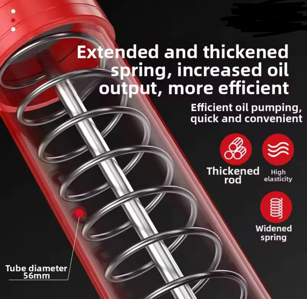 PRIDE 400cc Manual Grease Gun High Pressure Lubrication Tool Single Rod Automotive Grease Injector Syringe for Oil And Car Lubrication SUV Trucks with Flexible Extension Hose
