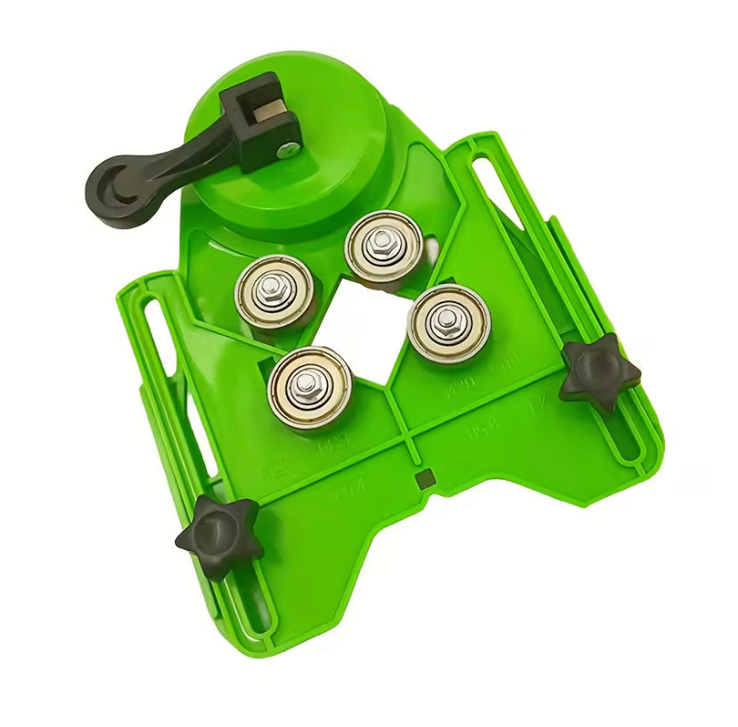 Drill Guide Positioning Tool for Tile, Glass, Marble – Vacuum Suction Holder for Accurate Drilling, Ceramic Tile Chamfering Tool