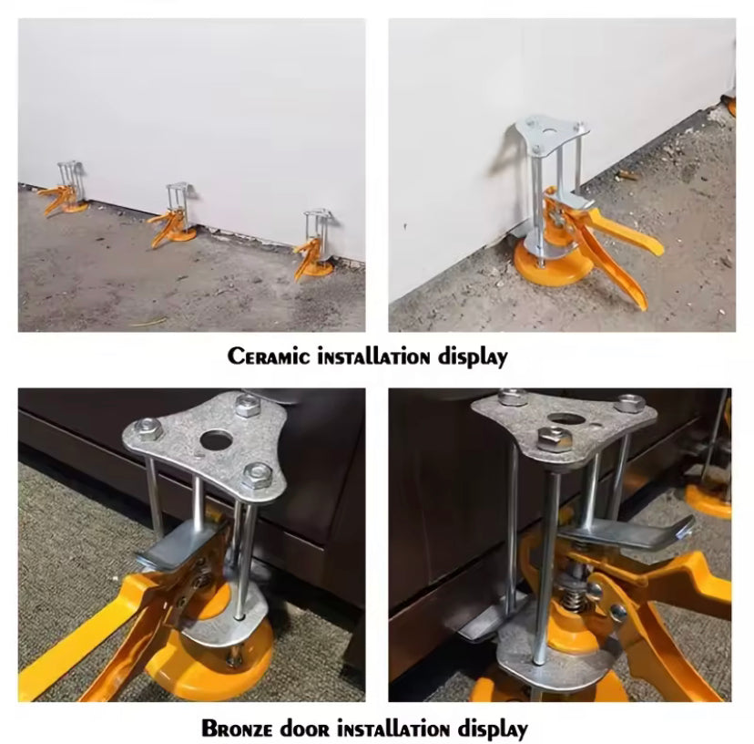 1-piece ceramic tile locator, manual lifting tool jack, height adjuster, ceramic wall leveling adjuster, construction arm lifter