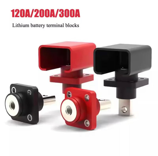 1 Set Terminal Block 120A/150A/200A Current Energy Storage Terminal Energy Lithium Battery Storage Cabinet Connector Terminal Block