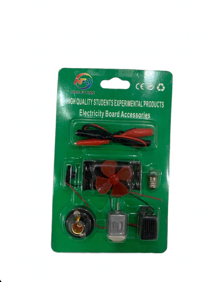 8PCS Student Experiment Power DIY Projects KIT Students Experimental Products Electricity board Accessories Mini