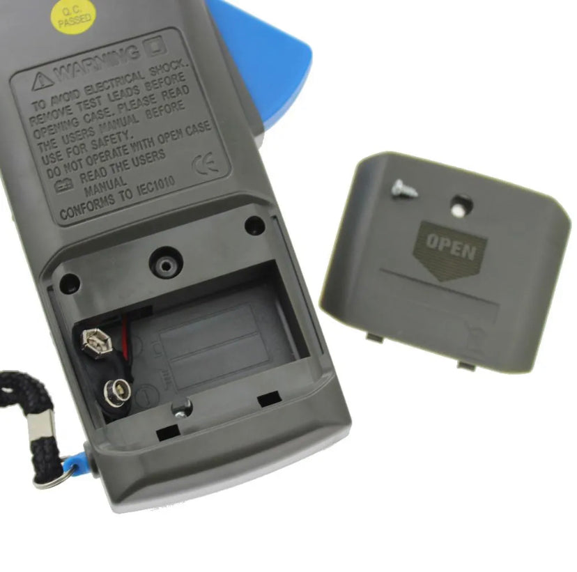 6266 Digital Clamp Meter AC/DC Voltage AC Amp Multimeter Large LCD Screen Phone Keyboard Car Ohm Live Line Electric Tester