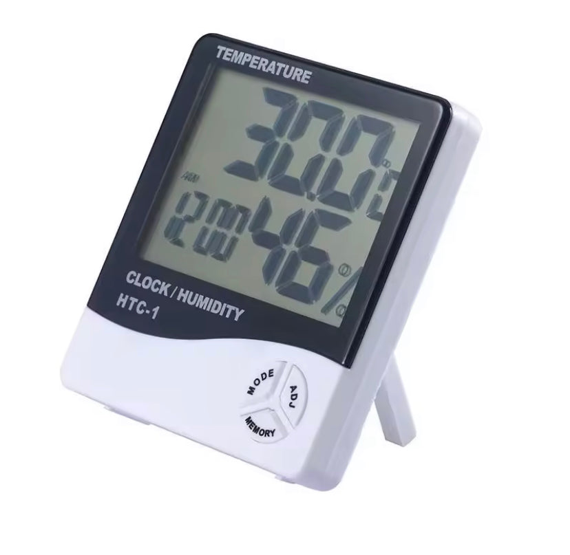 LCD Digital Thermometer Hygrometer Indoor Room Electronic Temperature Humidity Meter Sensor Gauge Weather Station For Home