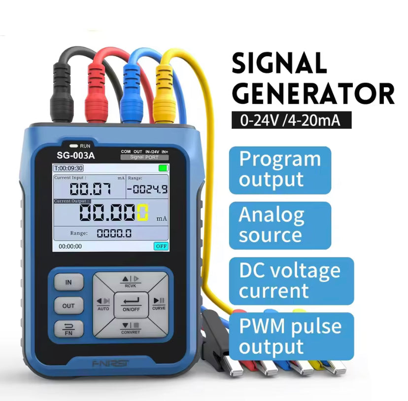 FNIRSI SG-003A 4-20mA Multi-Function Signal Generator with PT100 Thermocouple Resistance Calibrator & Pressure Transmitter