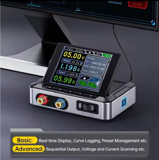 FNIRSI DPS150 Portable Programable Laboratory DC Power Supply 30V 100mA-5A 150W Adjustable Voltage Regulator Bench Switching PD