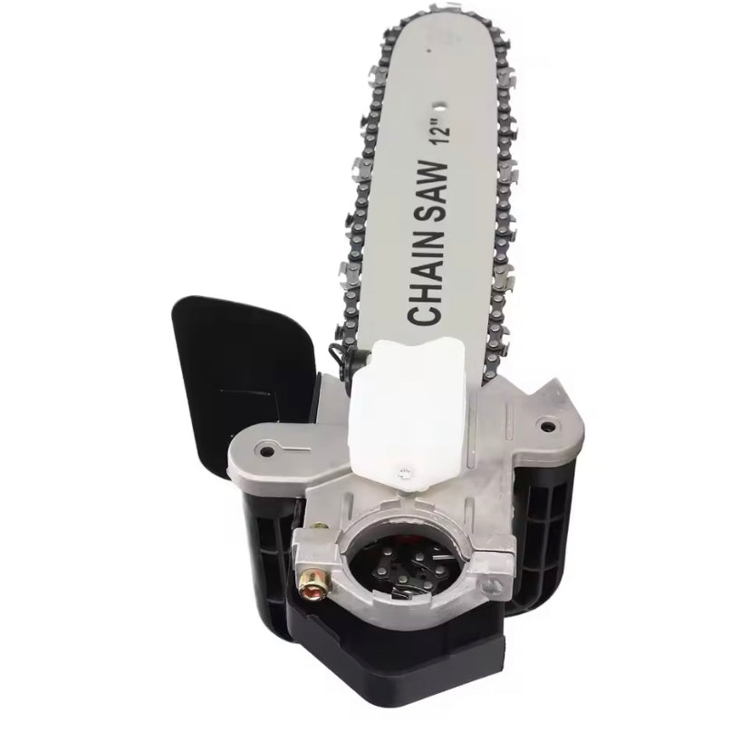 Angel Grinder To Electric ChainSaw Converter 12 INCH Multifunction Adapter Converter Bracket DIY Set For 12'' Electric Angle Grinder Woodworking Tools