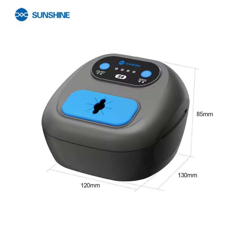 SUNSHINE S4 Soldering Iron Tip Cleaner Dual Infrared Auto Sensor Induction Cleaning Machine/Tip Protection for Repair Station