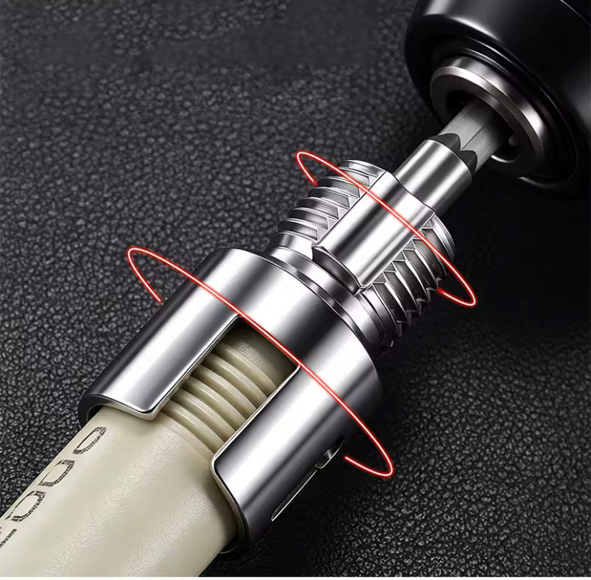 3 Size Pipe Threading Tool Set 1/2, 3/4 And 1 INCH Integrated Internal External Thread Maker for PVC PPR Plastic Water Pipe General Plumbing Die Set
