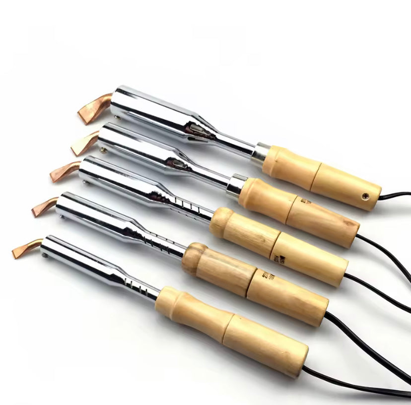 75-300W Electric Irons Soldering Electric Iron Wooden Handle Heat Pencil Soldering Iron Household Tin Soldering Tool