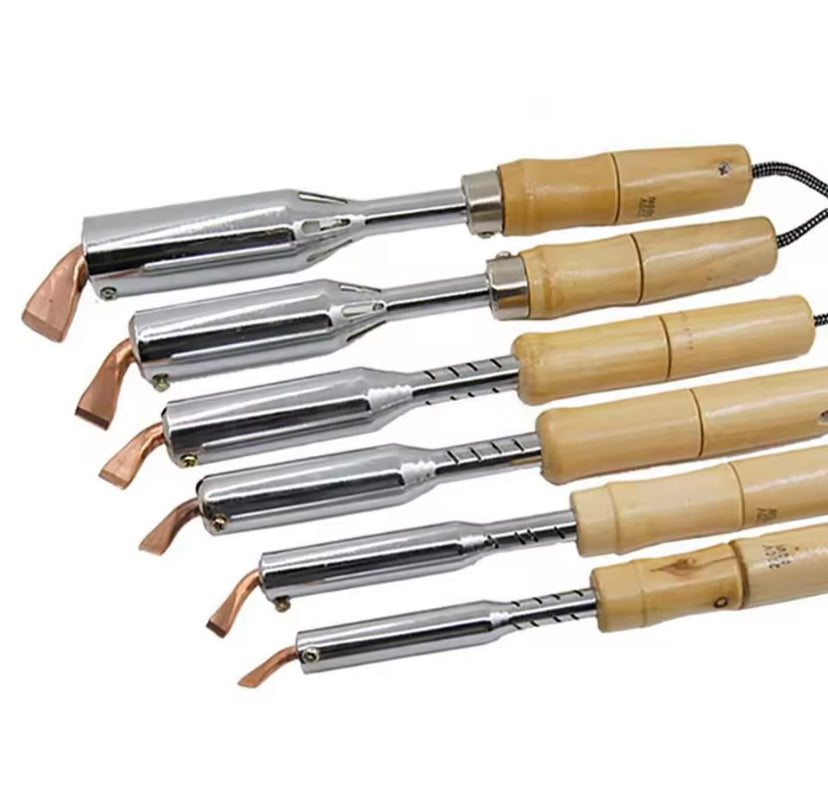 75-300W Electric Irons Soldering Electric Iron Wooden Handle Heat Pencil Soldering Iron Household Tin Soldering Tool
