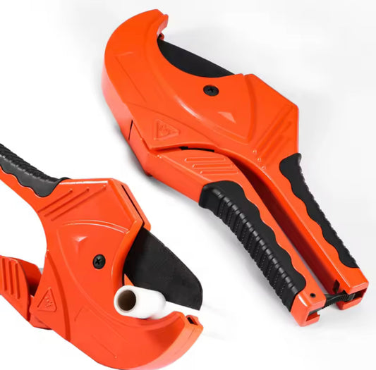 PVC Pipe Cutter Scissors Multifunctional Ratchet PPR/PEX Cutting Hose Cutter Portable Safety Lock Hand Tools 43mm