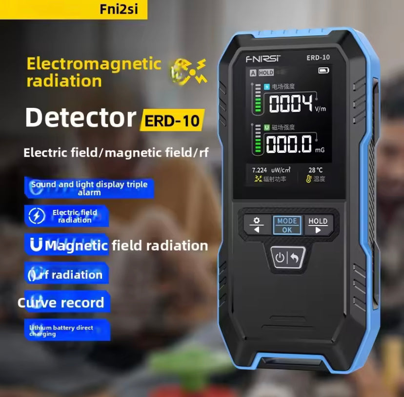 ERD-10 Electrical Electromagnetic Radiation Detector, Household Appliances, Personal Dose Alarm Electromagnetic Field  597