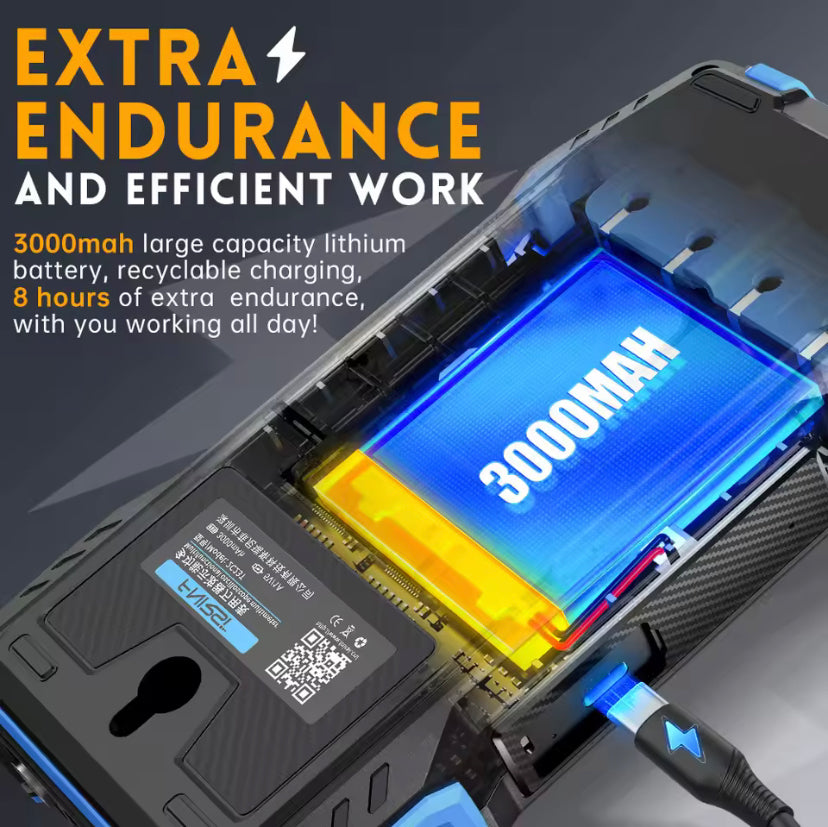 FNIRSI Latest 3-In-1 Multimeter Digital Oscilloscope Signal Generator, Dual Channel 10MHZ*2 50MS/S, 9999 Counts 2C53T