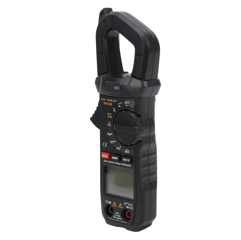 WINAPEX ET8202 Clamp Meter Auto Range AC 600A with Temperature Capacitance Square Wave