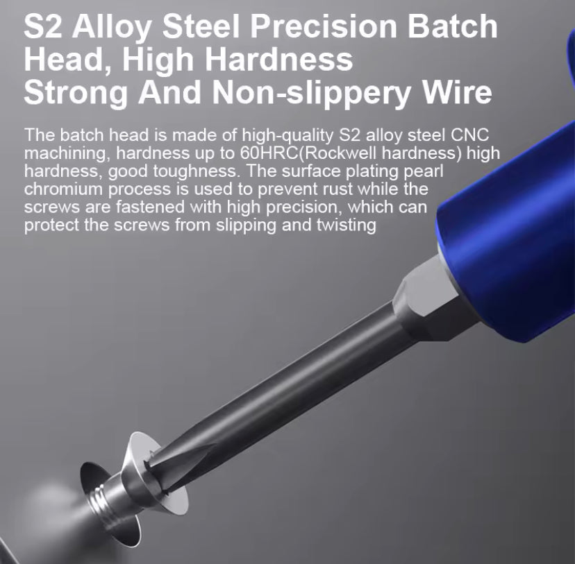 MECHANIC ES480 48in1 Multifunctional Electric Screwdriver Set for Mobile Phone Repair High Hardness Disassembly Screwdriver Tool