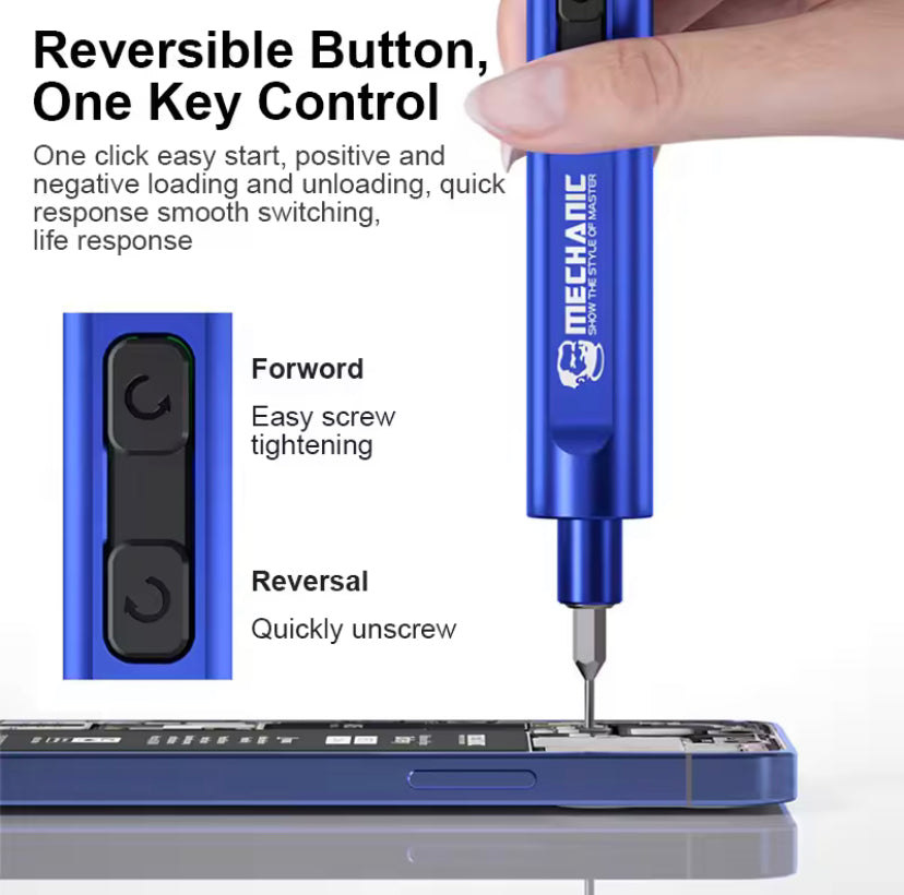 MECHANIC ES480 48in1 Multifunctional Electric Screwdriver Set for Mobile Phone Repair High Hardness Disassembly Screwdriver Tool