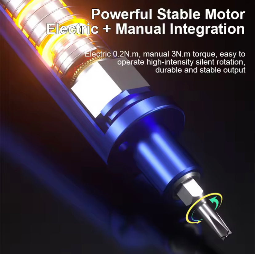 MECHANIC ES480 48in1 Multifunctional Electric Screwdriver Set for Mobile Phone Repair High Hardness Disassembly Screwdriver Tool