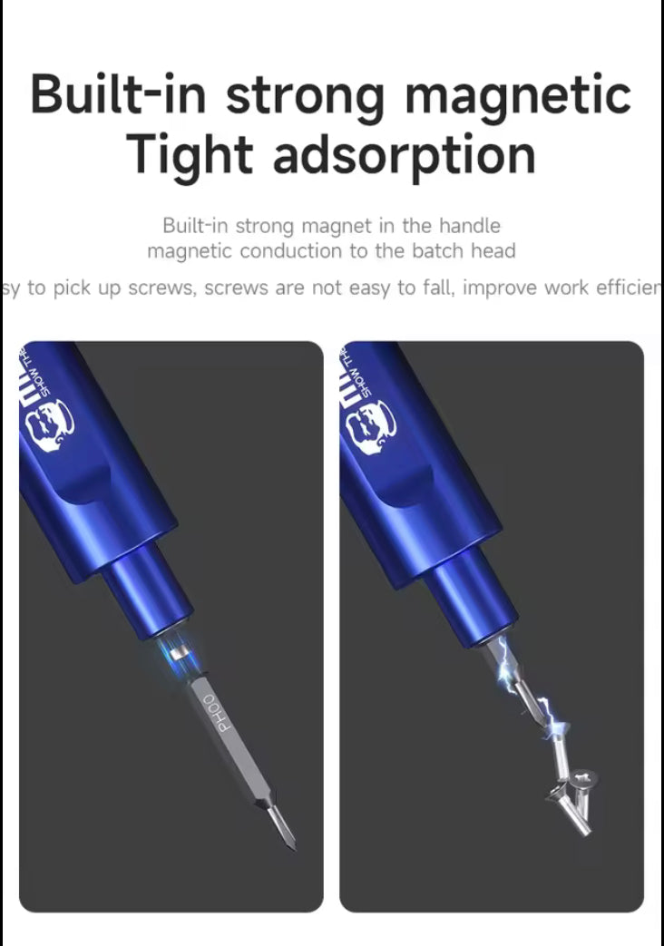 MECHANIC ES480 48in1 Multifunctional Electric Screwdriver Set for Mobile Phone Repair High Hardness Disassembly Screwdriver Tool