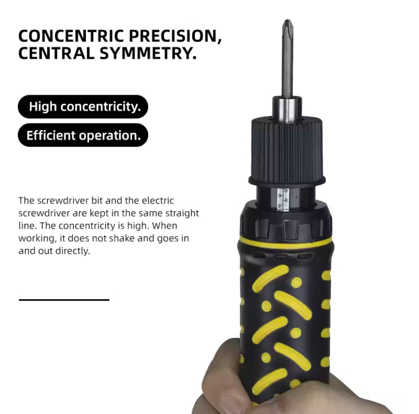 AC 220V S1/4 head size Electric Screwdriver Handheld Corded Electric Screw Driver Adjustable Torque Repair Tool