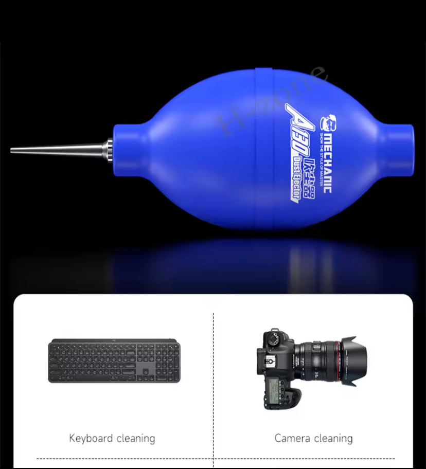 MECHANIC A130 Portable Strong 2 in 1 Dust-blowing Ball for Mobile Phone Soft High-elastic Keyboard Motherboard Cleaning Tool