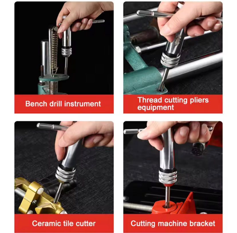T-Handle Ratchet Tap Holder Wrench M3 M4 M5 M6 M8 Machine Screw Thread Metric Plug T-shaped Tap