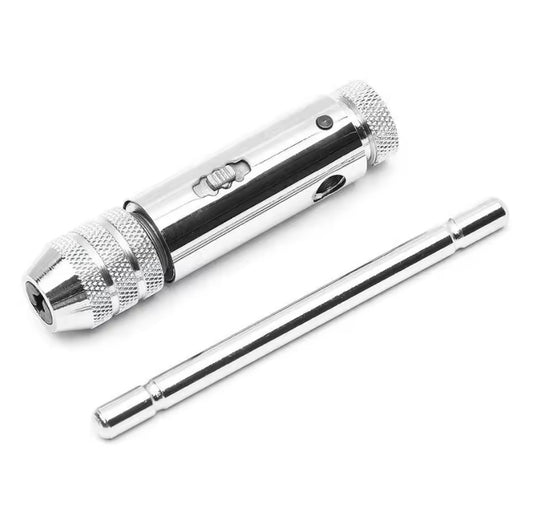 T-Handle Ratchet Tap Holder Wrench M3 M4 M5 M6 M8 Machine Screw Thread Metric Plug T-shaped Tap