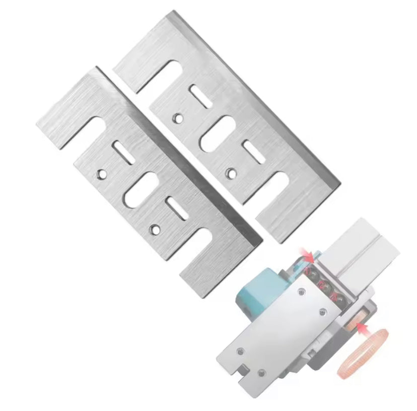 2Pcs 82x29x3mm Electric Planer Blade Knives Cutter HSS Edge Wood Planer Cutting For Hitachi F20A Replacement Part Power Tool