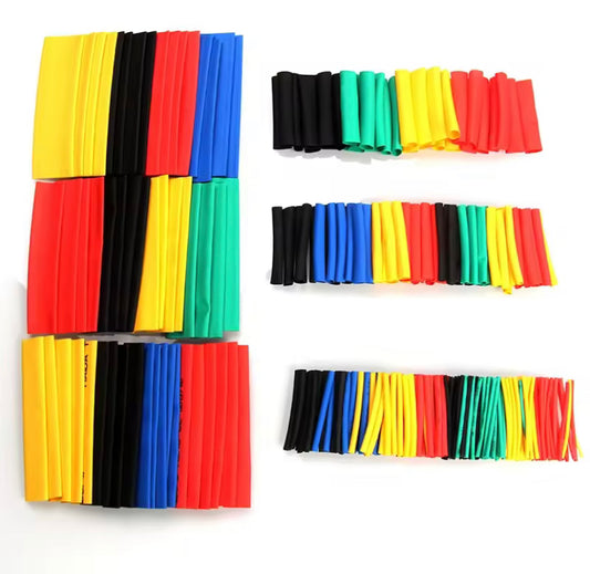 328PCS Heat Shrink Tube Set Shrink Tubing heat-shrinkable tube Electrical Connection Wire Organizer insulation Cable Connector Sleeving