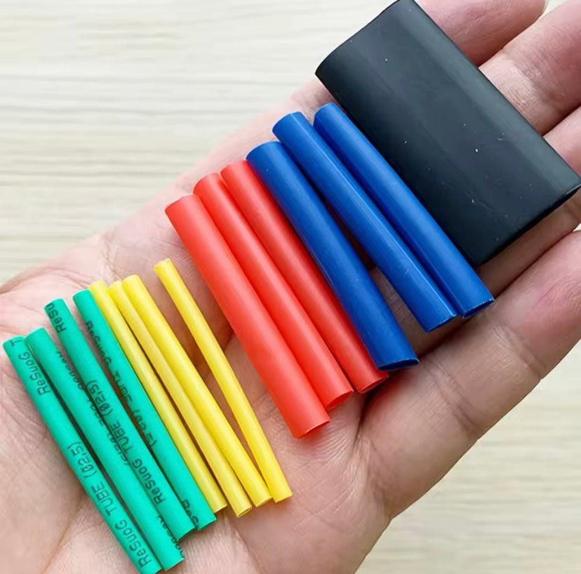 328PCS Heat Shrink Tube Set Shrink Tubing heat-shrinkable tube Electrical Connection Wire Organizer insulation Cable Connector Sleeving