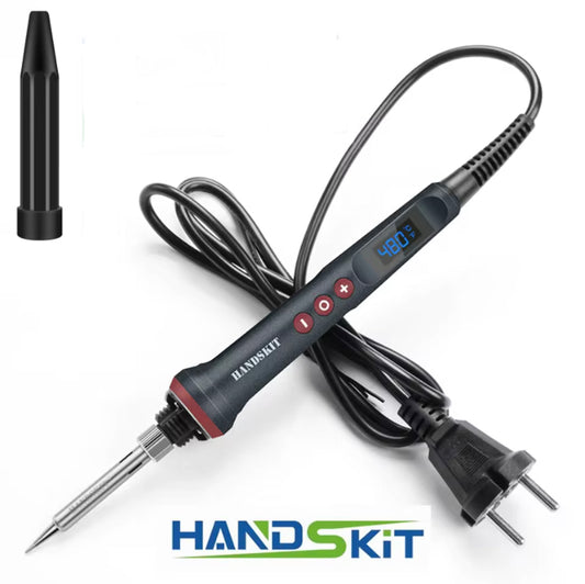 Handskit Model-927 90W 220V adjustable temperature LCD Digital Soldering Iron