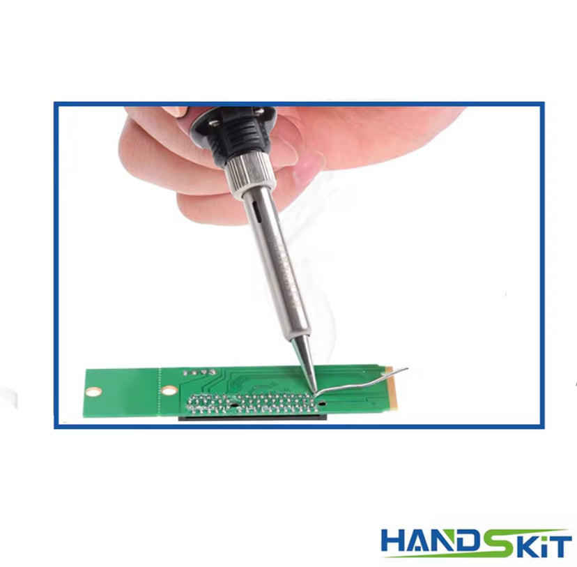 Handskit Model-927 90W 220V adjustable temperature LCD Digital Soldering Iron