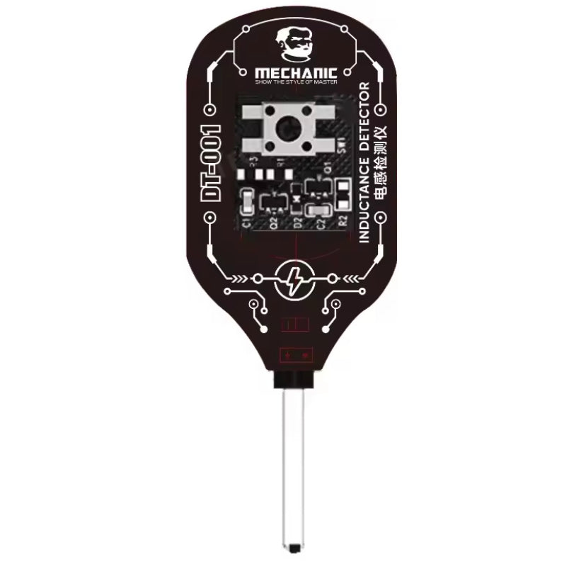 MECHANIC DT-001 Inductance Tester Motherboard Repair Tool Electromagnetic Induction Check Fault Finder for PCB Circuit Board