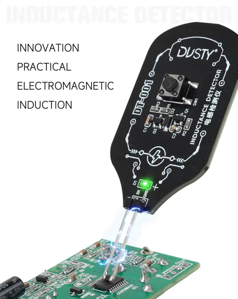 MECHANIC DT-001 Inductance Tester Motherboard Repair Tool Electromagnetic Induction Check Fault Finder for PCB Circuit Board