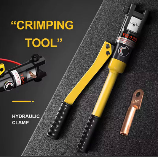 YQK-120 Hydraulic Crimping Tool with Crimping Range from 10-120MM2 Hydraulic Crimping Plier for Cable Lug  CU/AL Connectors