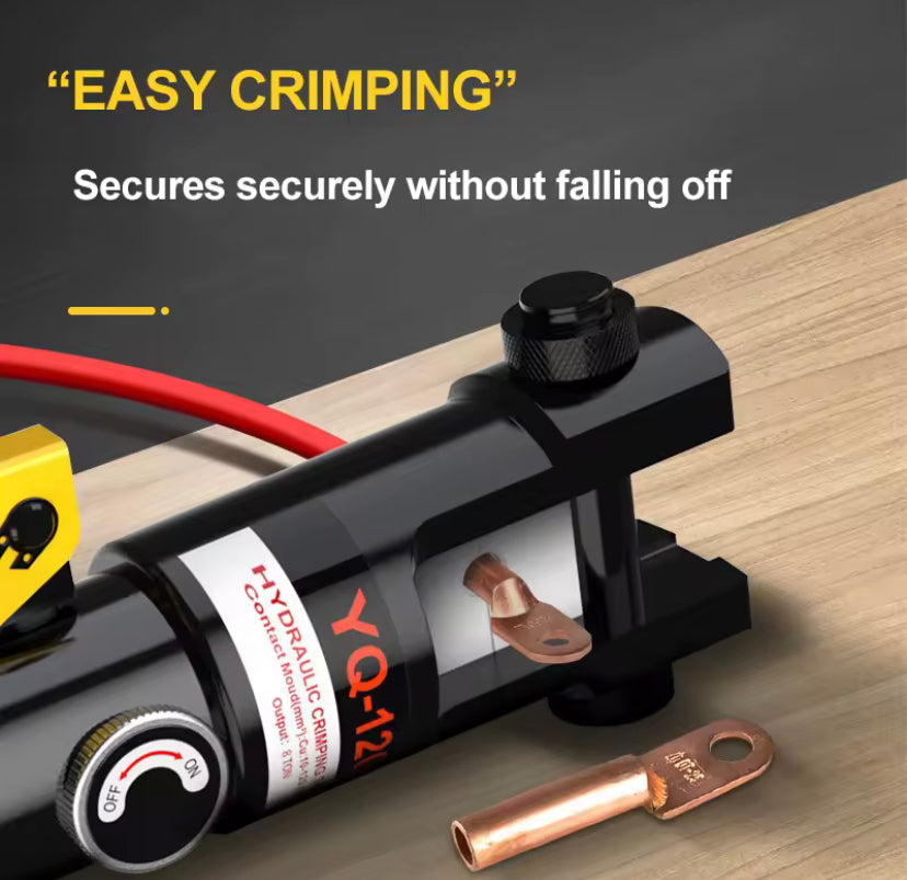 YQK-120 Hydraulic Crimping Tool with Crimping Range from 10-120MM2 Hydraulic Crimping Plier for Cable Lug  CU/AL Connectors