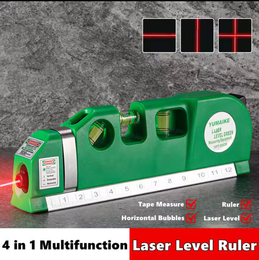 High Precision Multifunctional Infrared Laser Levels Built in Tape USB Charging  Measure Optical Instruments 10 FT Measurement & Construction Tools