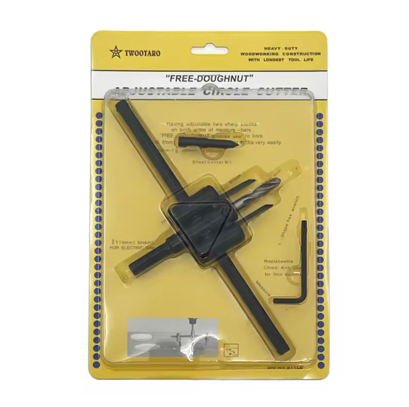 Adjustable Wood Drywall Circle Hole Drill Cutter Bit Saw Use 30mm To 200mm Circle Hole Saw Cutter Drill Bit