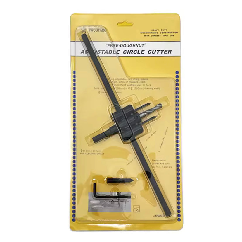 Adjustable Wood Drywall Circle Hole Drill Cutter Bit Saw Use 30mm To 300mm Circle Hole Saw Cutter Drill Bit