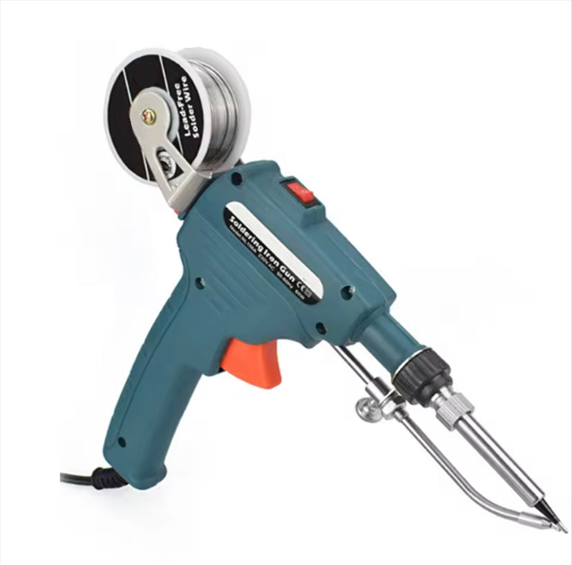 Handheld Internal Heating Iron 60W Automatic Soldering Gun Welding Platform Welding Repair Tool 220V
