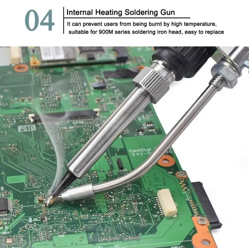 Handheld Internal Heating Iron 60W Automatic Soldering Gun Welding Platform Welding Repair Tool 220V