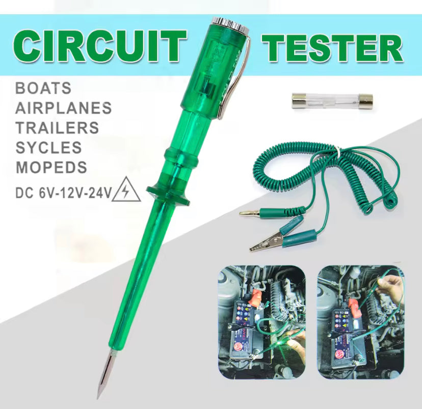 High Quality Car Circuit Tester Automotive Truck Voltage Tester Circuit DC 6V 12V 24V Auto Circuit Tester