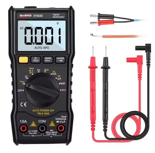 ET8102 Handheld Digital 6000 Counts Multimeter 750~1000V AC/DC Smart True Rms Multimeter Electrician Measurement Repair Tools