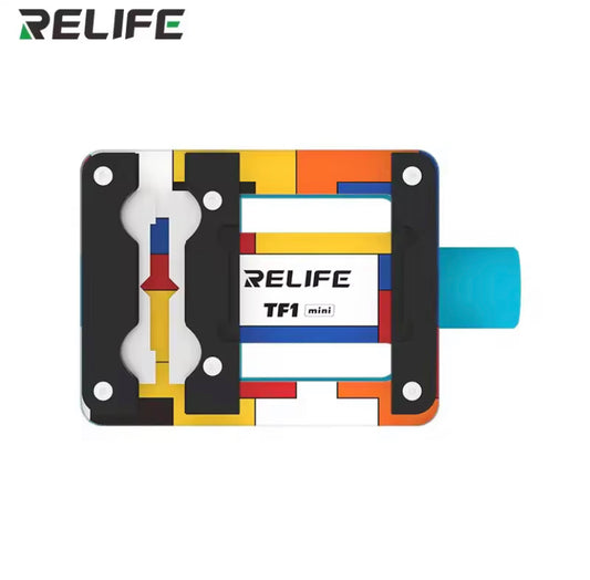 RELIFE TF1 Mini Glass Chip Fixture Heat-insulating Mobile Phone Repair Fixture Precise and Firm Clamping for Chip Degumming