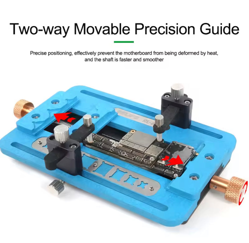 RELIFE RL-601F Mini Rotating Fixture For Phone CPU Motherboard IC Chip Dot Matrix Face Fixed Multifunction Repair Tools