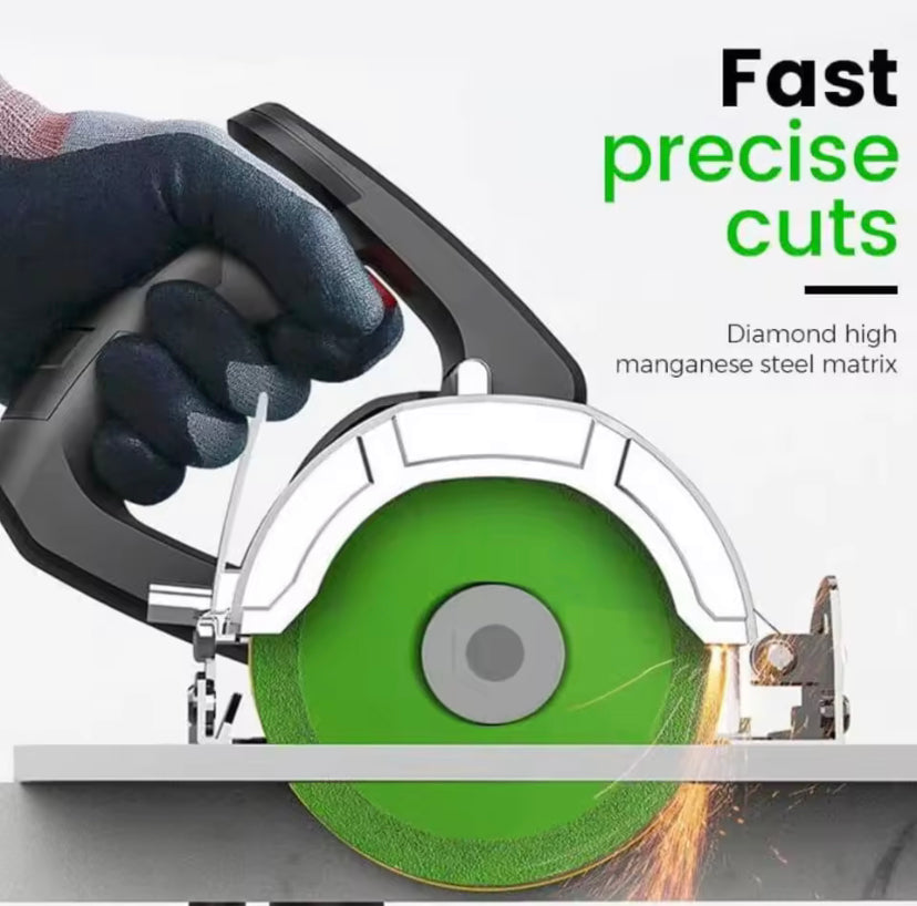 1PC Glass Cutting Disc 100/115/125mm Diamond Wine Bottles Saw Blade Jade Crystal Grinding Chamfering Cutting Blade Glass Cut