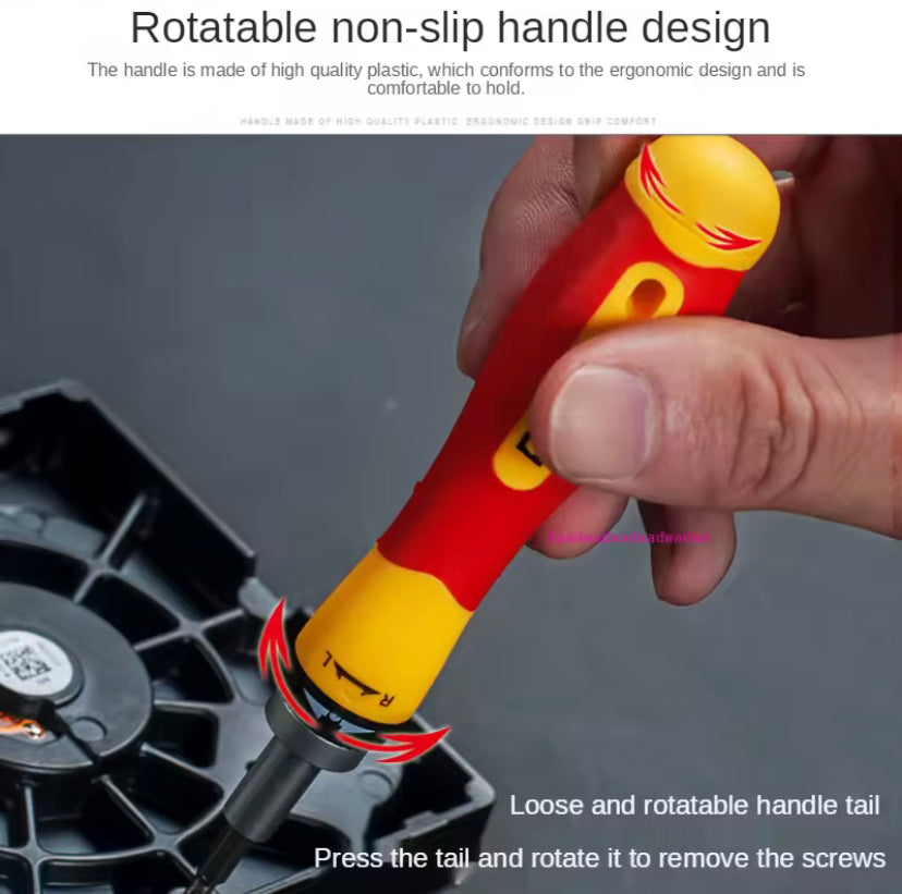 Precision screwdriver set 62 in 1 mini magnetic screwdriver set, mobile phone iPad camera industrial home repair tools