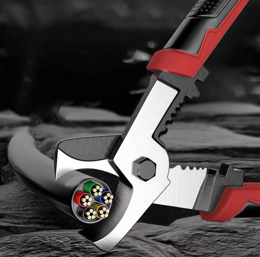 1PCS Multifunctional Cable Cutter 6-Inch Anti Slip and Durable Industrial Grade Manual Tool for Electricians