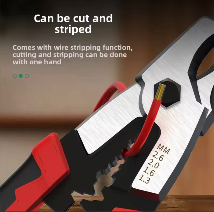 1PCS Multifunctional Cable Cutter 6-Inch Anti Slip and Durable Industrial Grade Manual Tool for Electricians