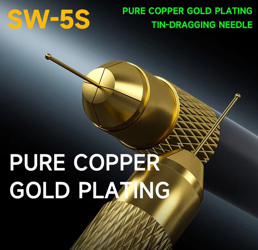 Mechanic SW-5S tin tow needle precision welding on tin fast and uniform for precision welding  PCB  BGA chip repair tools